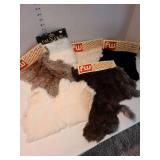 Fur collars and more.