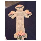 24 pct. lead crystal Teleflora crosses and others