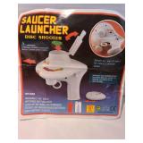 Saucer launcher disc shooter.