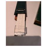 Vintage slide rule in case