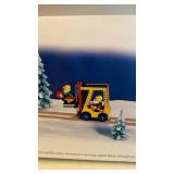 Department 56 North Pole Series Lego Warehouse Forklift