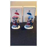 Department 56, Under the NCC Umbrella, set of 5