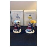 Department 56, Under the NCC Umbrella, set of 5