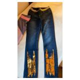 Girls size 10 jeans, pants and workout bottoms