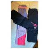 Girls size 10 jeans, pants and workout bottoms