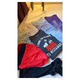 Ladies tshirts L and XL, new Jockey panties sz 8 with copper fit socks