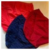 Ladies tshirts L and XL, new Jockey panties sz 8 with copper fit socks