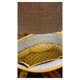 Vera Bradley zip top tote and Italian leather tote