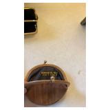 Eel skin and leather coin purses