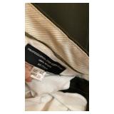 Mens dark gray double breasted suit size 44L 39 waist