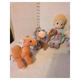 Precious Moments Plush Nativity.