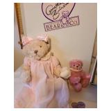 Annette Funicello Collectible Bear Co. bears with COA