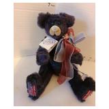 Jaymar Creations 100 pct. German mohair, hand-cut, hand-sewn, limited edition, Danny Blue bear