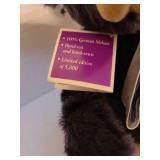 Jaymar Creations 100 pct. German mohair, hand-cut, hand-sewn, limited edition, Danny Blue bear