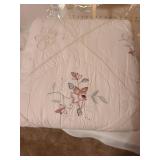 King size 100%, cotton quilt and 2 king size pillow shams from The Armoire Collection