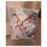 Framed wall decor, 44x35 with COA, two Thomas Kinkade soft cover catalog books, more