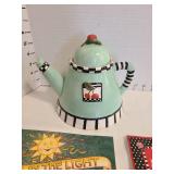 Shirley teapot, Mary Engelbreit magnets, calendar, more