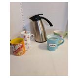 Soholm Danmark Thermal coffee carafe, cute coffee mugs.