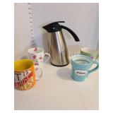 Soholm Danmark Thermal coffee carafe, cute coffee mugs.