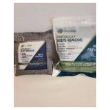 Nature fresh air purifiers with wooden handle feather dusting brush.