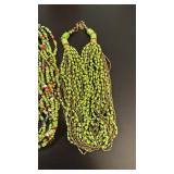 Beaded necklaces