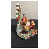 Santa and Elves music box