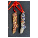 Cloisonne stockings, set of 5, beautiful