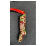 Cloisonne stockings, set of 5, beautiful