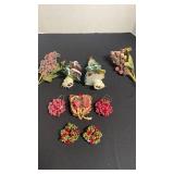 Ornaments with Santa and tree nightlights