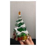 Ornaments with Santa and tree nightlights