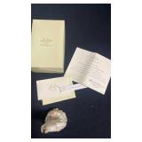 Enesco Santas, Lenox Gingerbread Man trinket box, Lenox First Issue Wedding Cake Trinket Box