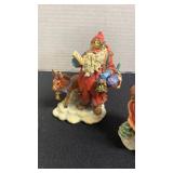 Enesco Santas, Lenox Gingerbread Man trinket box, Lenox First Issue Wedding Cake Trinket Box