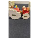 Enesco Santas, Lenox Gingerbread Man trinket box, Lenox First Issue Wedding Cake Trinket Box