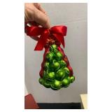 Lenox Christmas tree ornament and Lenox Winnie the Pooh trinket box