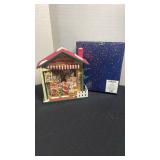Enesco musical wooden house, Joy the Christmas Shop