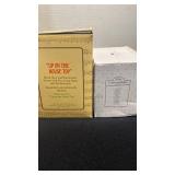 Enesco Christmas Music Box and Scotts Santa Train