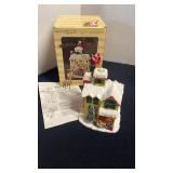 Enesco Christmas Music Box and Scotts Santa Train