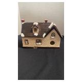 Ceramic English Tudor house, Snow Village collectible by Department 56