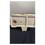 Ceramic English Tudor house, Snow Village collectible by Department 56