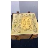 Crate full of ornaments