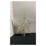 Iridescent Crystal Star Tree Topper