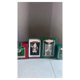 Hallmark Christmas Ornament Collection and Santa tree topper