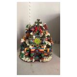 Crinkle Claus no light 6 inches tall