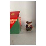 1996 Crinkle Claus Christmas Figurine