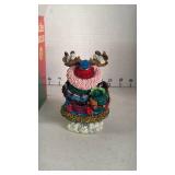 1996 Crinkle Claus Christmas Figurine