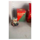 Crinkle Claus Christmas Figurines Collection