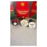 Crinkle Claus Christmas Figurines Collection