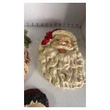 Santa face wall decor all about 12x8