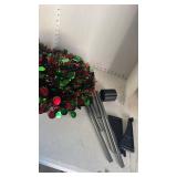 Pop up Christmas  tree not assembled approx 5 feet tall