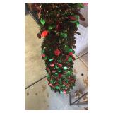 Pop up Christmas  tree not assembled approx 5 feet tall